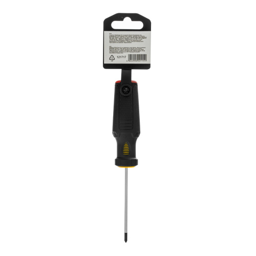 Отвертка, PH0х75 мм, S2, 3к рукоятка Denzel по ценам производителя в Санкт-Петербурге с доставкой по всей России