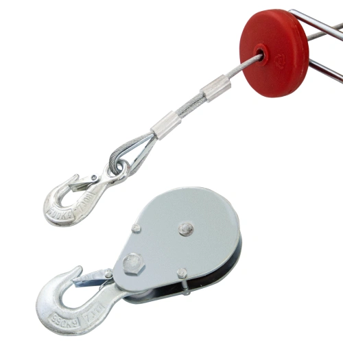 Тельфер электрический TF-1000,1 т, 1600 Вт, высота 12 м, 8 м/мин Denzel по ценам производителя в Санкт-Петербурге с доставкой по всей России