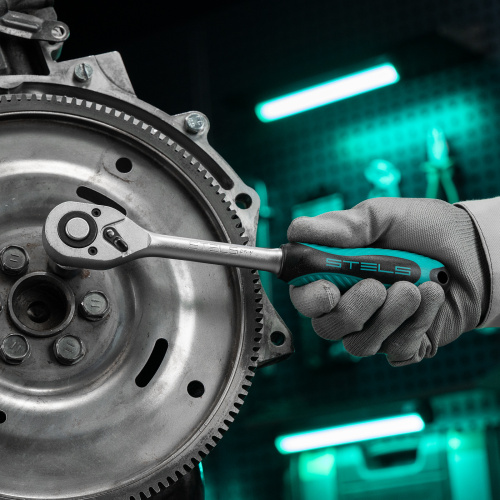 Набор торцевых головок с трещоткой, 1/2" и 1/4", 68 предметов Stels купить в Москве с доставкой по всей России | ProtosMarket.ru