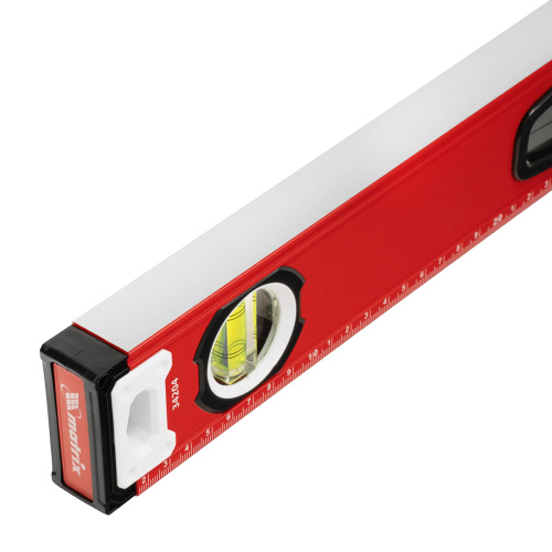 Уровень алюминиевый, фрезерованный, 3 глазка, рукоятки, 1200 мм Matrix купить в Москве с доставкой по всей России | ProtosMarket.ru