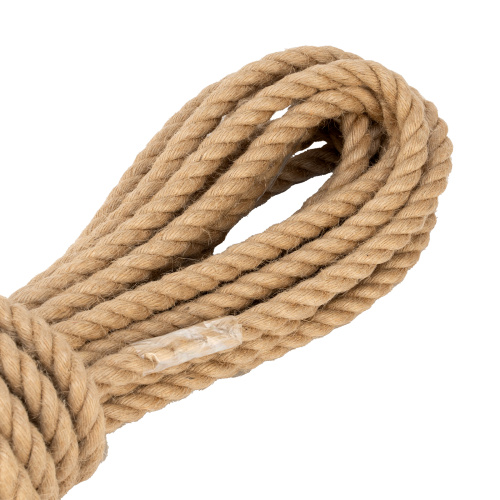 Канат льнопеньковый, D 10 мм, L 10 м Сибртех купить в Москве с доставкой по всей России | ProtosMarket.ru