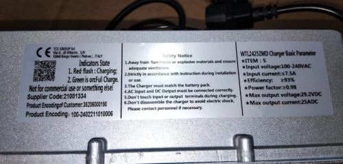 Зарядное устройство для штабелёров CDD10R-E/CDD12R-E 24V/25A Li-ion (Charger) по ценам производителя в Санкт-Петербурге с доставкой по всей России