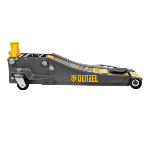 Домкрат гидравлический подкатной, 3 т, 75-500 мм, быстрый подъем, низкий подхват, проф. Denzel по ценам производителя в Санкт-Петербурге с доставкой по всей России