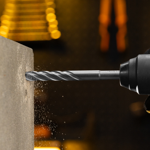 Бур по бетону, цельная крестовая пластина, 12x165 мм, SDS PLUS Denzel по ценам производителя в Санкт-Петербурге с доставкой по всей России