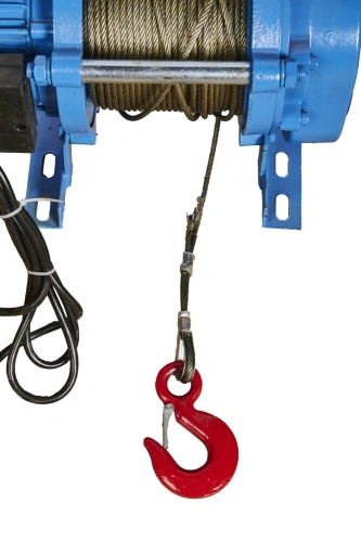 Лебедка электрическая  300 кг  70 м с канатом 220 В TOR KCD по ценам производителя в Санкт-Петербурге с доставкой по всей России