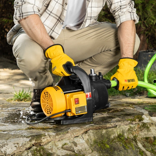 Садовый поверхностный насос GPL600, 600 Вт, 3000 л/ч, подъем 35 м, пластик Denzel по ценам производителя в Санкт-Петербурге с доставкой по всей России