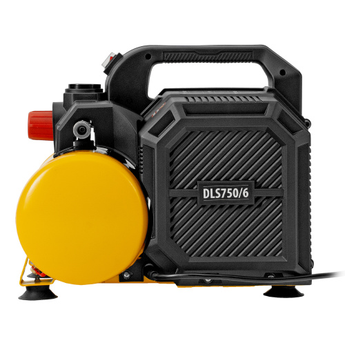 Компрессор  DLS750/6 безмасляный малошумный 750 Вт, 140 л/мин,ресивер 6 л Denzel по ценам производителя в Санкт-Петербурге с доставкой по всей России