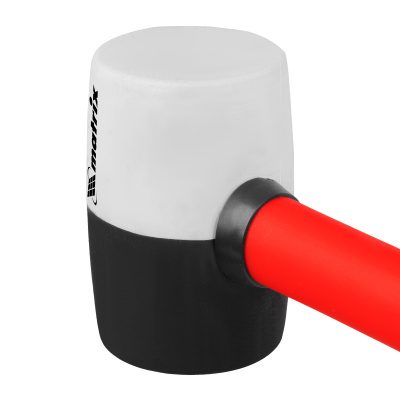 Киянка резиновая, 225 г, черно-белая резина, фибергласовая рукоятка Matrix купить в Москве с доставкой по всей России | ProtosMarket.ru