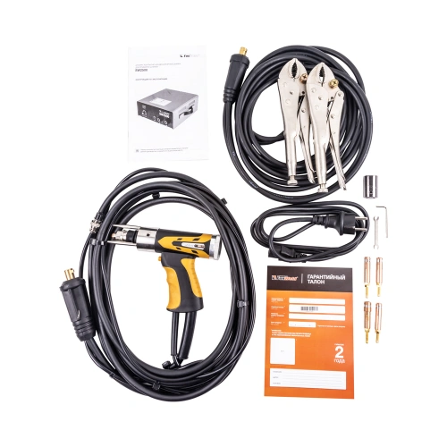 FoxWeld Аппарат конденсаторной приварки шпилек SW2500 (приварка шпилек M3-M8, в комплекте, пр-во FoxWeld/КНР) по ценам производителя в Санкт-Петербурге с доставкой по всей России