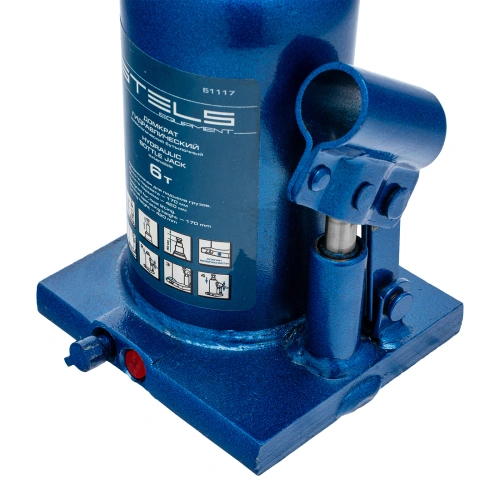 Домкрат гидравлический бутылочный телескопический, 6 т, H подъема 170-420 мм Stels по ценам производителя в Санкт-Петербурге с доставкой по всей России