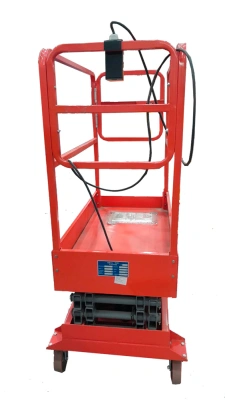 Подъемник ножничный передвижной 240 кг 3/5 м TOR GTJY DC аккумуляторный по ценам производителя в Санкт-Петербурге с доставкой по всей России