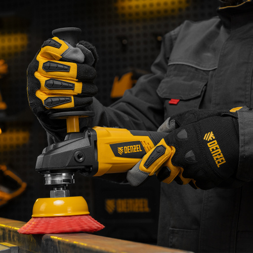 Щетка для УШМ, 100 мм, Чашка, нейлоновая щетина, М14 Denzel по ценам производителя в Санкт-Петербурге с доставкой по всей России