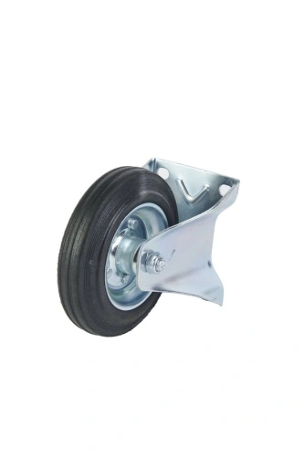 Колесо неповоротное усиленное резина FRC 63 160 мм купить в Москве с доставкой по всей России | ProtosMarket.ru