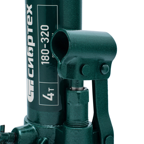 Домкрат гидравлический бутылочный, 4 т, 180-320 мм Сибртех по ценам производителя в Санкт-Петербурге с доставкой по всей России