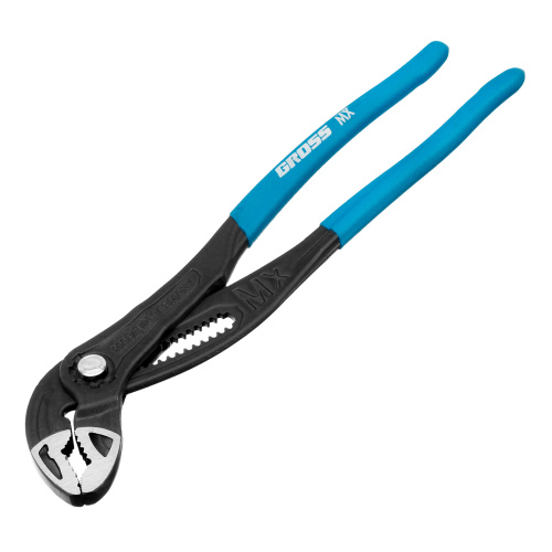 Клещи переставные, кнопочный механизм, обливные рукоятки, 300 мм Gross по ценам производителя в Санкт-Петербурге с доставкой по всей России