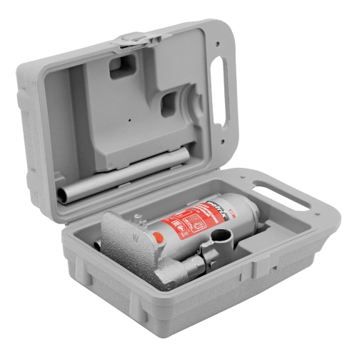 Домкрат гидравлический бутылочный, 4 т, высота подъема 194-372 мм, в пластиковый кейсе Matrix по ценам производителя в Санкт-Петербурге с доставкой по всей России