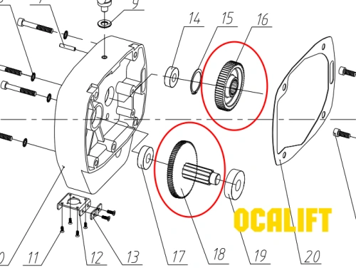 Редукторная пара 00501 по ценам производителя в Санкт-Петербурге с доставкой по всей России