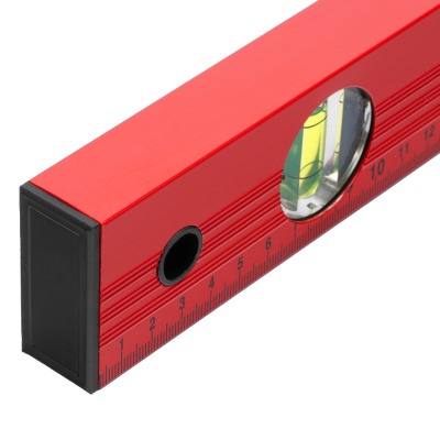 Уровень алюминиевый, 1500 мм, 3 глазка, красный, линейка Matrix по ценам производителя в Санкт-Петербурге с доставкой по всей России