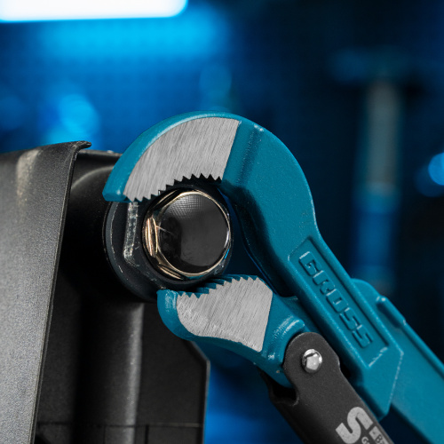 Ключ трубный рычажный 1, №1, цельнокованый, CrV, тип "S" Gross купить в Москве с доставкой по всей России | ProtosMarket.ru