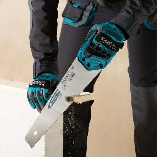 Ножовка по дереву "Piranha", 400 мм, 11-12 TPI, зуб-3D, каленый зуб, двухкомпонентная рукоятка Gross купить в Москве с доставкой по всей России | ProtosMarket.ru