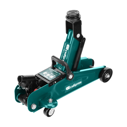 Домкрат гидравлический подкатной, 2 т, 135-320 мм, в пласт. кейсе Сибртех по ценам производителя в Санкт-Петербурге с доставкой по всей России