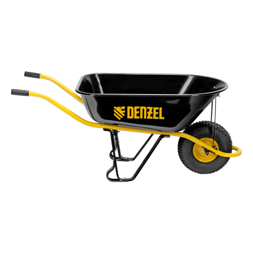 Тачка строительная, усиленная, объем 130 л, 230 кг, колесо 15х6.00-6 Denzel по ценам производителя в Санкт-Петербурге с доставкой по всей России