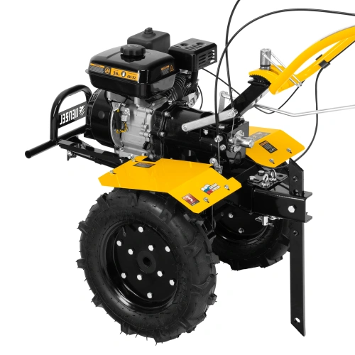 Мотоблок DPT-270X, 7 л.с, дисковое сцепление, ширина 90 см, глубина 35 см, фрез 3 х 4, ВОМ, передачи 2В/1Н Denzel по ценам производителя в Санкт-Петербурге с доставкой по всей России