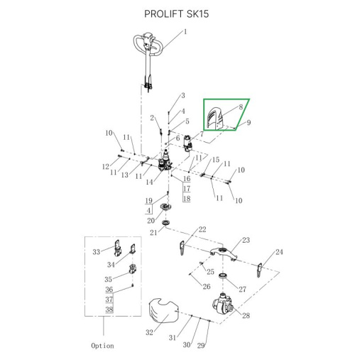 Кожух гидроцилиндра для тележек SK15 по ценам производителя в Санкт-Петербурге с доставкой по всей России