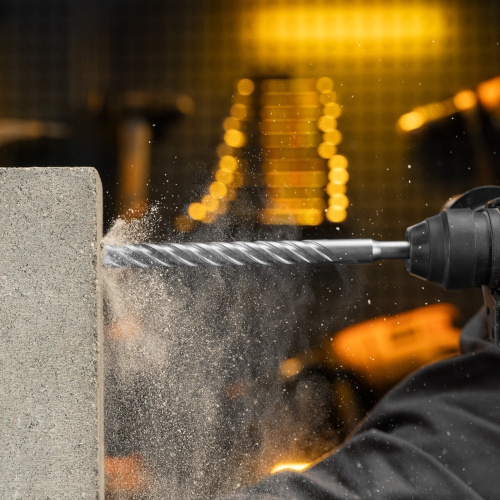 Бур по бетону, цельная крестовая пластина, 14x215 мм, SDS PLUS Denzel по ценам производителя в Санкт-Петербурге с доставкой по всей России