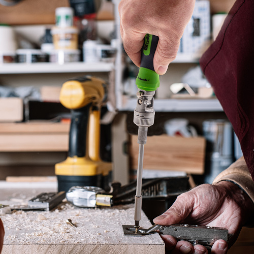 Отвертки реверсивные с набором бит, торцевых головок, 61 предмет, CrV Сибртех купить в Москве с доставкой по всей России | ProtosMarket.ru