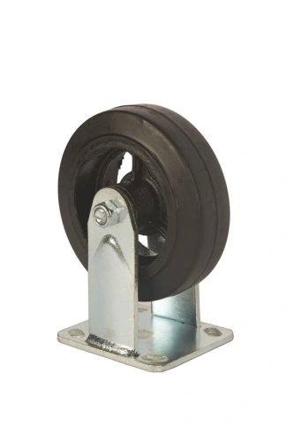 Колесо большегрузное неповоротное FCd 63 150 мм обрезиненное (F) по ценам производителя в Санкт-Петербурге с доставкой по всей России