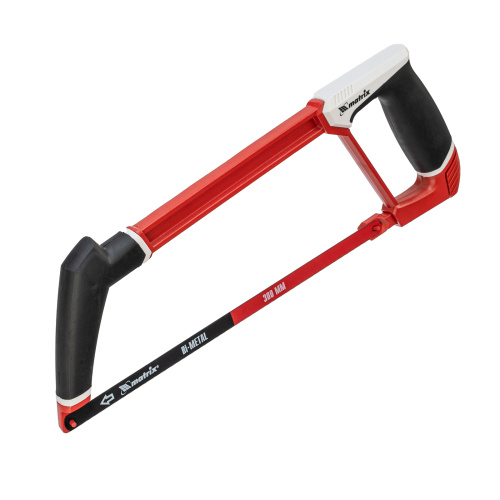 Ножовка по металлу, 300 мм, биметаллическое полотно, двухкомпонентная рукоятка Matrix Professional купить в Москве с доставкой по всей России | ProtosMarket.ru