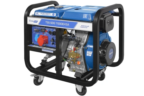 Дизель генератор TSS SDG 7000EH3A по ценам производителя в Санкт-Петербурге с доставкой по всей России