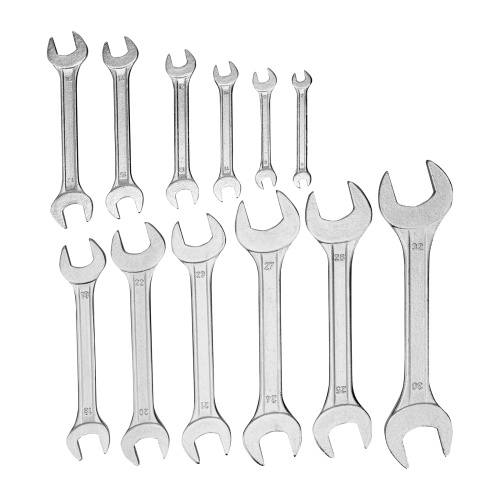 Набор ключей рожковых, 6 х 32 мм, 12 шт, хромированные Sparta купить в Москве с доставкой по всей России | ProtosMarket.ru