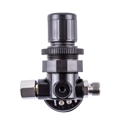 Регулятор давления со встроенным манометром 10 бар, 1/4 AERO по ценам производителя в Санкт-Петербурге с доставкой по всей России