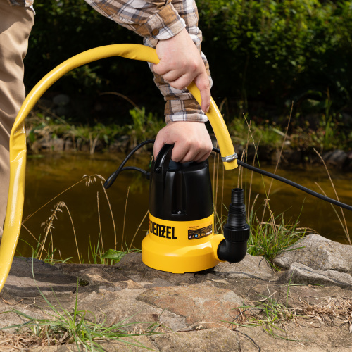 Дренажный насос DP500E, 500 Вт, подъем 7 м, 7000 л/ч Denzel по ценам производителя в Санкт-Петербурге с доставкой по всей России