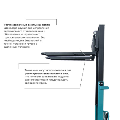 Ручной штабелер PROLIFT PRO TRV 1020 по ценам производителя в Санкт-Петербурге с доставкой по всей России