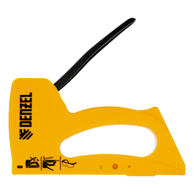 Степлер пластиковый, скобы в комплекте, тип 53, 6-10 мм Denzel купить в Москве с доставкой по всей России | ProtosMarket.ru