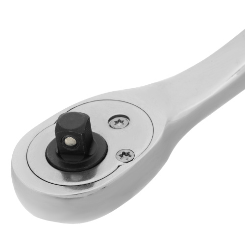 Ключ-трещотка 1/4", CrV, 90 зубьев, усиленный, хром Gross купить в Москве с доставкой по всей России | ProtosMarket.ru