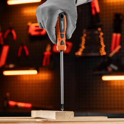 Отвертка "Point", PH2 х 150 мм, CS, двухкомпонентная рукоятка Sparta купить в Москве с доставкой по всей России | ProtosMarket.ru