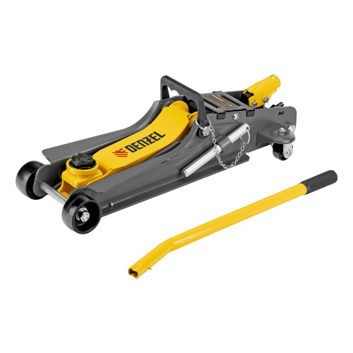 Домкрат гидравлический подкатной с фиксатором, 2,5 т, 85-385 мм Denzel по ценам производителя в Санкт-Петербурге с доставкой по всей России