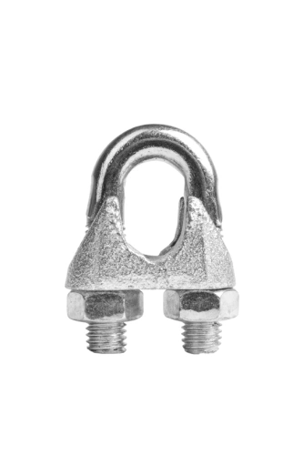 Зажим канатный TOR ф=16 мм DIN 741 (D) купить в Москве с доставкой по всей России | ProtosMarket.ru