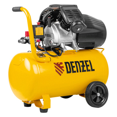 Компрессор воздушный DCV2200/50, прямой привод, 2.2 кВт, 50 литров, 380 л/мин Denzel по ценам производителя в Санкт-Петербурге с доставкой по всей России