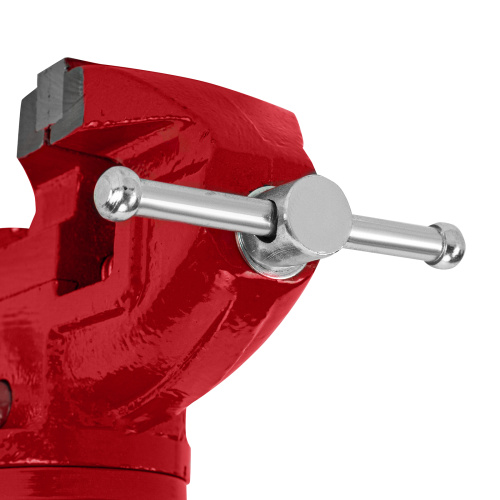 Тиски слесарные, 50 мм, настольные, поворотные, c наковальней MTX по ценам производителя в Санкт-Петербурге с доставкой по всей России