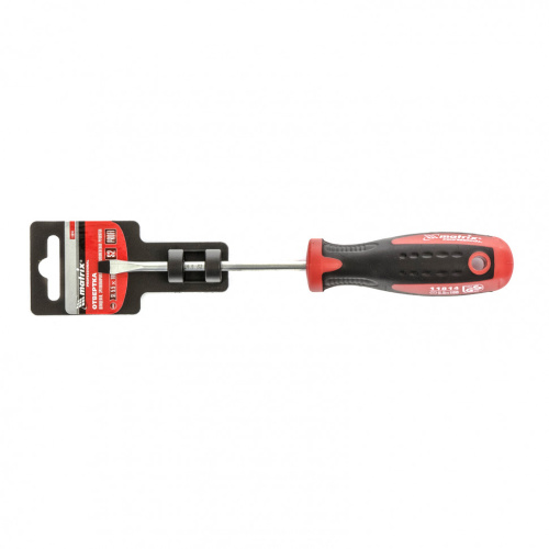 Отвертка Profi, SL5.5 х 100 мм, S2, двухкомпонентная рукоятка Matrix по ценам производителя в Санкт-Петербурге с доставкой по всей России