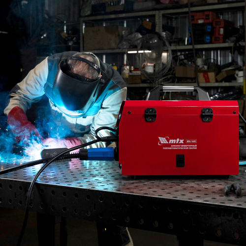 Аппарат инвертор. полуавтомат. cварки MIG-160S, 160A, ПВ 60%, катушка 5 кг MTX по ценам производителя в Санкт-Петербурге с доставкой по всей России