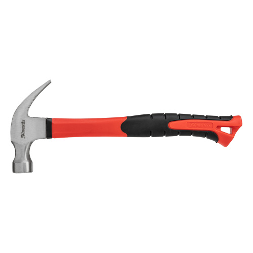 Молоток-гвоздодер optimal, 450 г, боек c магнитом, фибергласовая обрезиненная рукоятка Matrix купить в Москве с доставкой по всей России | ProtosMarket.ru