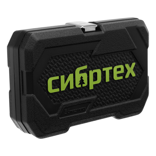 Набор инструментов, 1/4", пластиковый кейс 56 предметов Сибртех купить в Москве с доставкой по всей России | ProtosMarket.ru