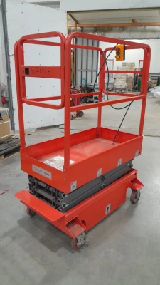 Подъемник ножничный передвижной 240 кг 3/5 м TOR GTJY DC аккумуляторный по ценам производителя в Санкт-Петербурге с доставкой по всей России