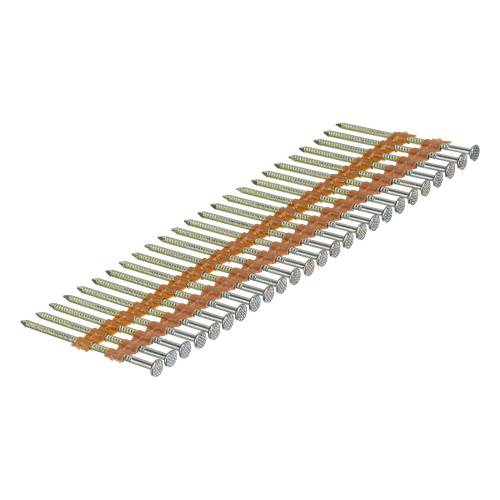 Гвозди для пнев. нейлера (оцинк.) длина - 65 мм, диам. - 2,9 мм, 2000 шт. Denzel купить в Москве с доставкой по всей России | ProtosMarket.ru